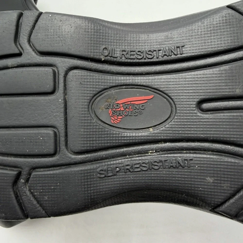 Red Wing 6703 Oxford Steel Toe Work Shoes Mens 11.5 D Sitchmax Lace Up Safety